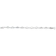 Bracelet nacre en argent 925/1000