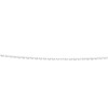 Collier plaqué rhodium et zirconium en argent 925/1000 - vue V2