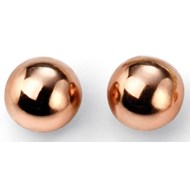 Boucle d'oreille en Or rose 375/1000