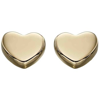 Boucle d'oreille coeur en Or 375/1000