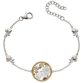 Gold-plated silver bracelet 925/1000