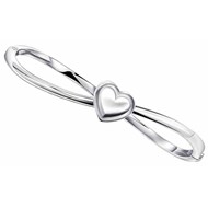 Bracelet coeur en argent 925