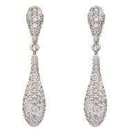 Boucle d'oreille en argent 925/1000
