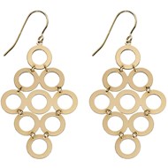 Boucle d'oreille en or 375/1000