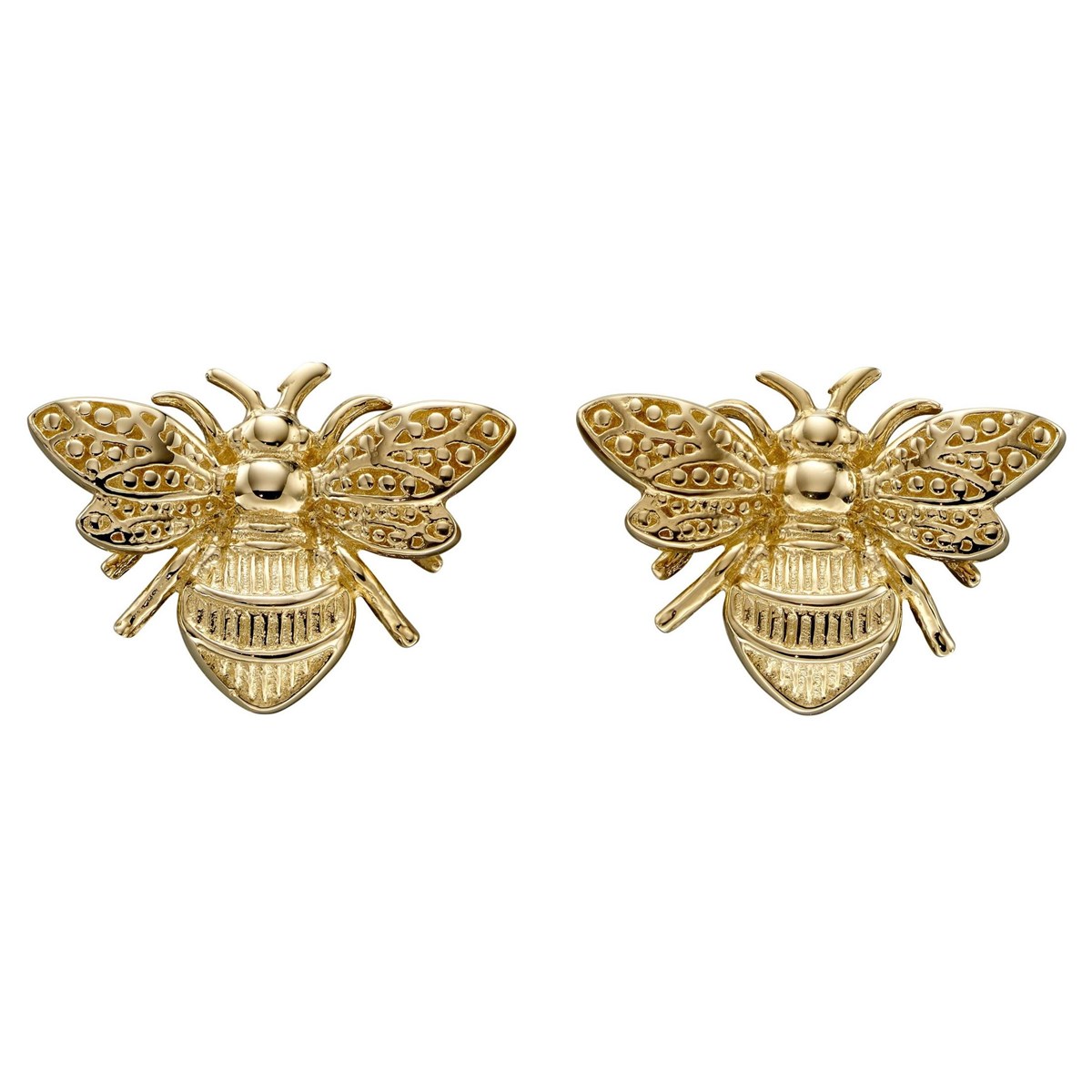 Boucle d'oreille abeille en or 375/1000