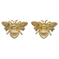 Boucle d'oreille abeille en or 375/1000