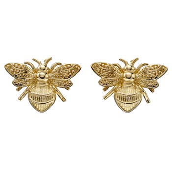 Boucle d'oreille abeille en or 375/1000