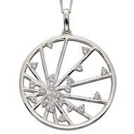 Collier zirconia en argent 925/1000