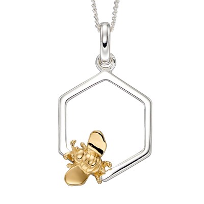 Pendentif abeille en argent 925 (Neu (gemäss Beschreibung)) in