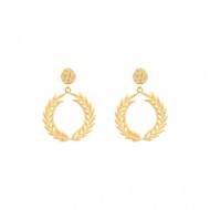 Boucles d'oreilles COLLECTION CONSTANCE APOLLON PENDENTIF plaqué or
