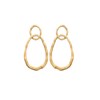 Boucles d'oreilles pendantes plaqué or jaune LUCIE - Bijoux Privés Discovery - vue V1