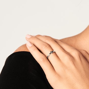 Bague femme argent ou plaqué or MINI STICK - PD Paola