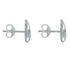 Boucles d'Oreilles Argent Cauri - vue V3