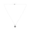 Collier en argent chaîne et médaille arbre de vie - vue V1