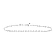 Bracelet en argent chaîne 17 cm