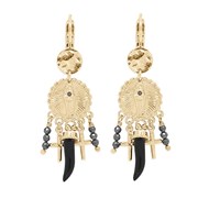 Boucles d'oreilles Hipanema Chapel Black