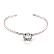 Bracelet jonc Andréa Marazzini Mini Luce Cristal déco 1