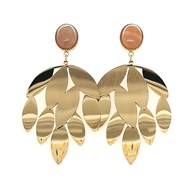 Boucles d'oreilles Zag Bijoux Pierre de Soleil