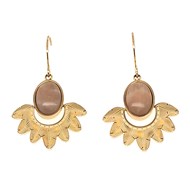 Boucles d'oreilles Zag Bijoux Pierre de Soleil