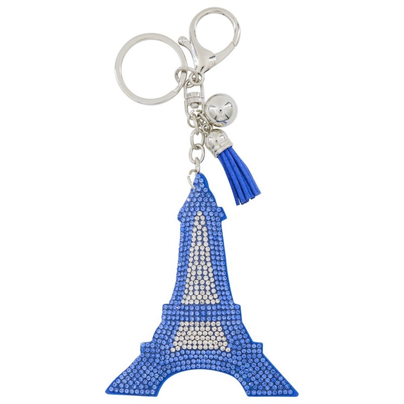 Porte-clés de voiture Bling à la mode en strass, décorations de clés de