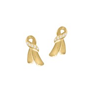 Boucles d'oreilles plaqué or et oxyde de zirconium