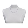 Collier Plaqué Or Chaine Billes et Perles Émaillées - Bleu - vue V2