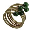 Bague Laiton Perles de Verre - Classics - vue V1