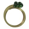 Bague Laiton Perles de Verre - Classics - vue V2