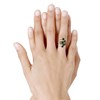 Bague Laiton Perles de Verre - Classics - vue V3