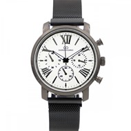 Coffret montre Homme GIORGIO bracelet Acier Noir