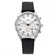 Coffret montre Homme GIORGIO bracelet Cuir Noir