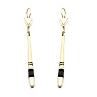 Boucles d'oreilles pilon argent tradition berbère