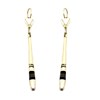 Boucles d'oreilles pilon argent tradition berbère - vue V3