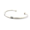 Bracelet rigide arrondi touareg - vue V3