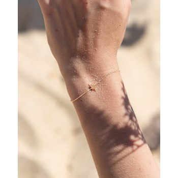 Trendy vergulde Petite Etoile armband