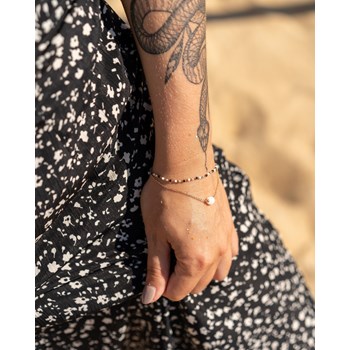 Fijne Multirang Vergulde Armband Kostbare Maansteen