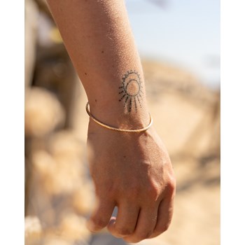 Trendy Vergulde Gedraaide Fijne Armband