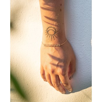 Trendy vergulde armband Tarwe spikes Laurierbladeren Zirkonium