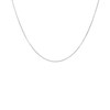Collier Chaine Forçat Diamantée - Or Couleur Blanc - Enfant - vue V1