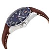 Montre Homme Victorinox FIELDFORCE, boîtier acier inoxydable, bracelet cuir marron - 42 mm - vue V3