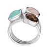 Bague argentée 'Elsa' Acqua Calci - vue V5