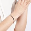'UNE TATA FORMIDABLE' bracelet jonc argenté à message - vue V3