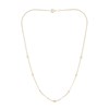 Collier 'Sunshine' Or Jaune et Diamants - vue V3