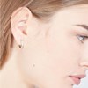 Boucles d'oreilles Or Jaune 'PURE SEDUCTION' Diamants 0,20 carat - vue V2