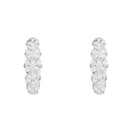 Boucles d'oreilles Or Blanc 'MERVEILLES DE LUMIÈRES' Diamants 0,5 carat