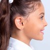 Boucles d'oreilles enfant 'Rond' Or Jaune - vue V2