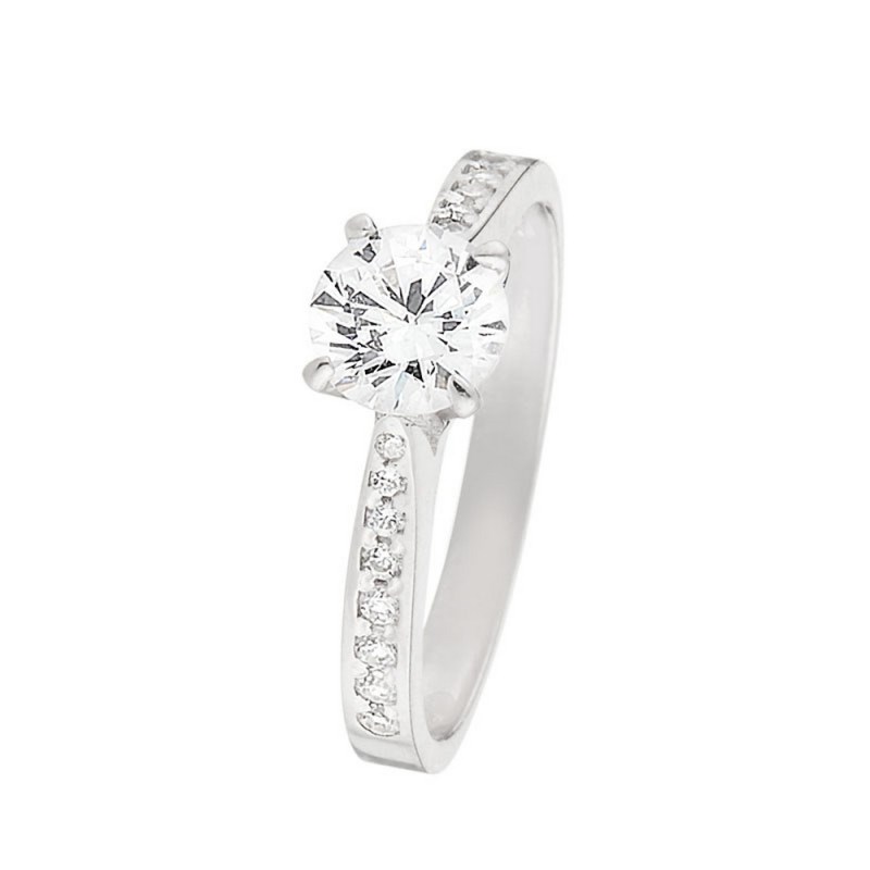 Bague 'Embrun' Or blanc