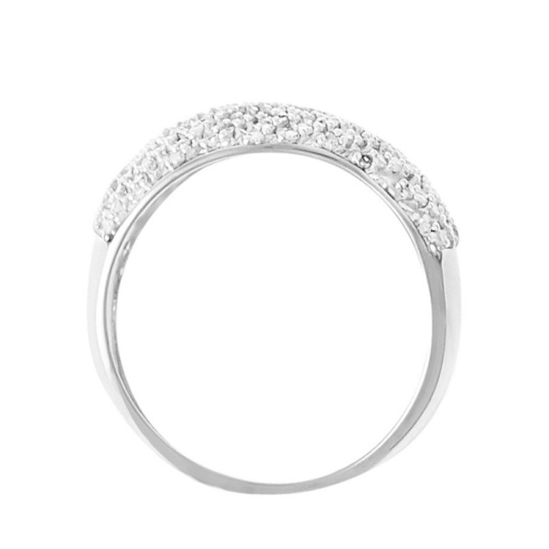 Bague Or Blanc et Diamants 0,50 carat 'PRODIGIEUSE' - vue 2