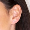 Boucles d'oreilles or jaune et diamants - vue V3