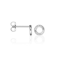 Boucles d'oreilles 'Le Virtuose' Or blanc et Diamant